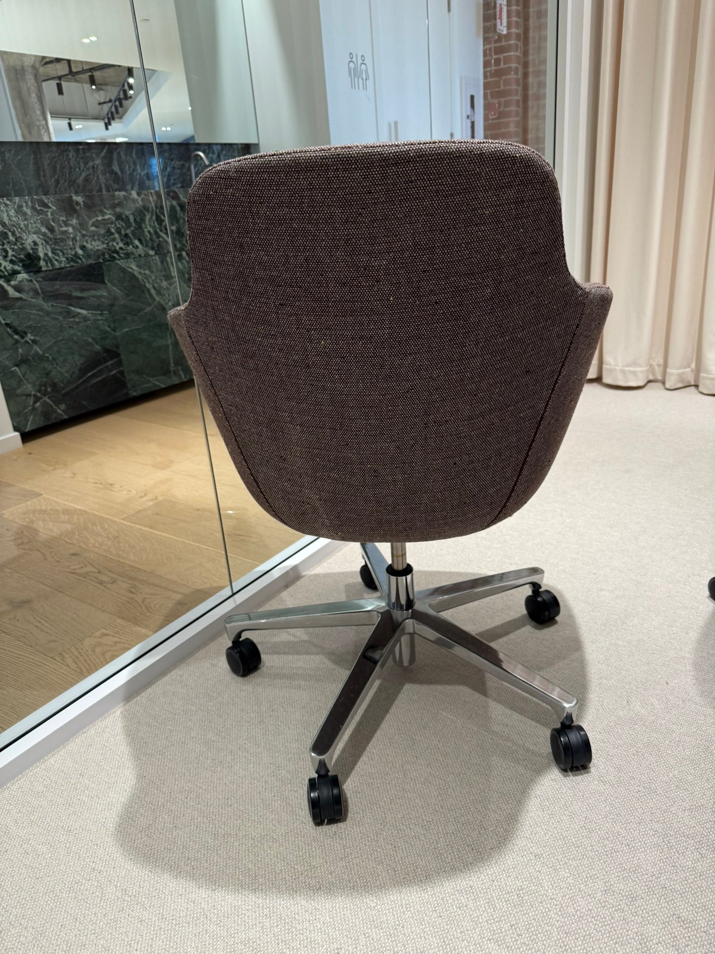 Saiba Task Chair - Geiger - Tissi tweed exclusif