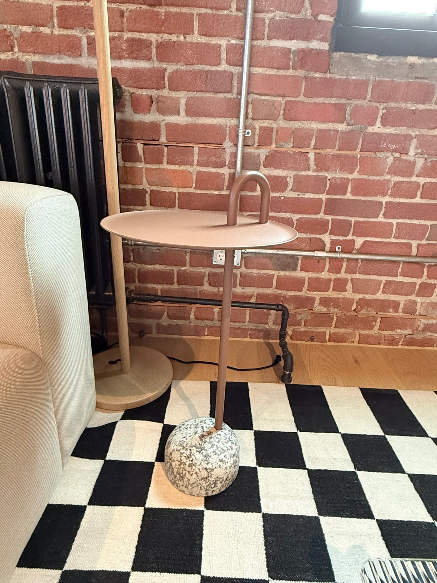 Bowler Side Table - Cocoa