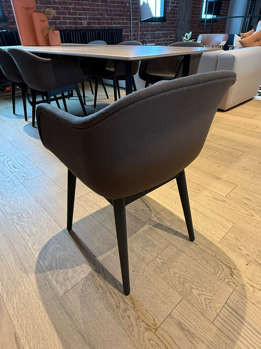 Fiber Armchair - Wood base