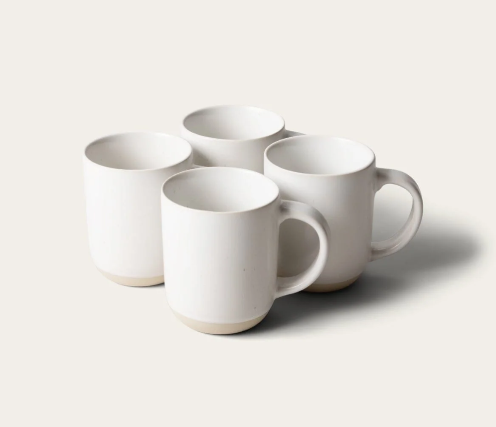 Set de 4 tasses FABLE - Small Mugs - Speckled White