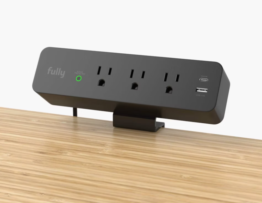 Monument de table 3powers + dual USB - Knoll - Noir