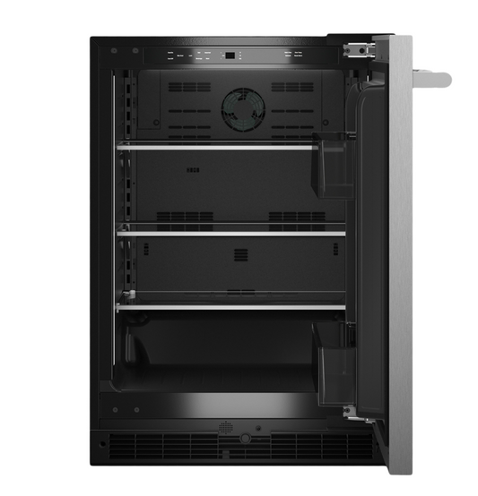 Réfrigérateur à porte en verre sous le comptoir, RISE™, 24 po