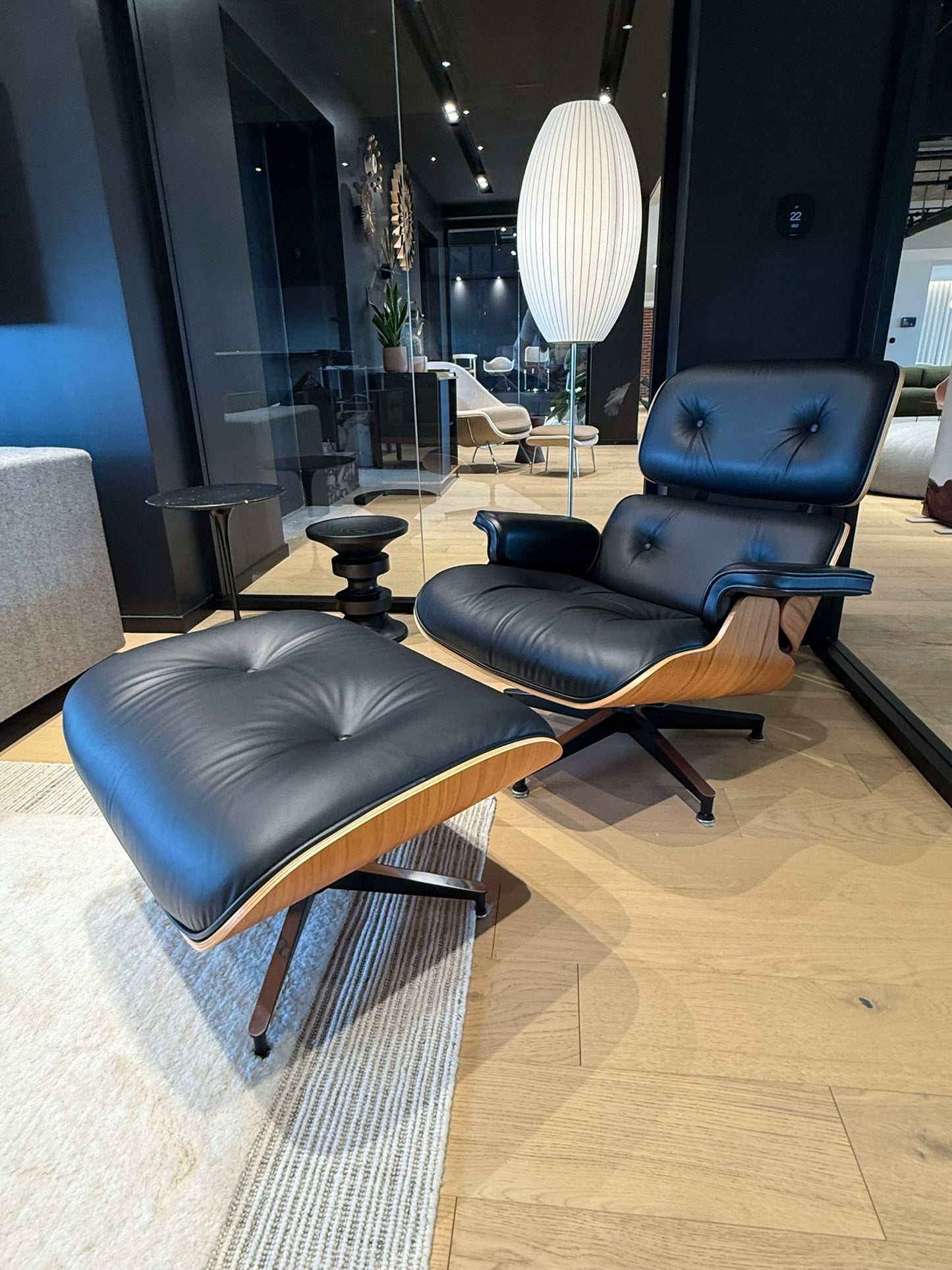 Fauteuil Eames Lounge Chair avec Ottoman