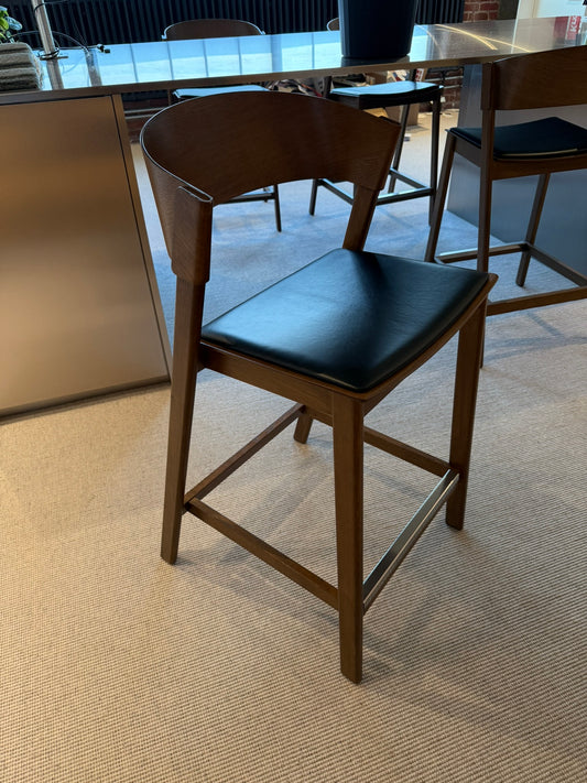 Cover Stool - Counter Height with Leather