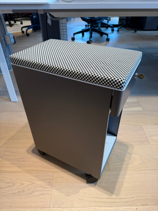 Ambit Mobile Storage with Maharam Cushion