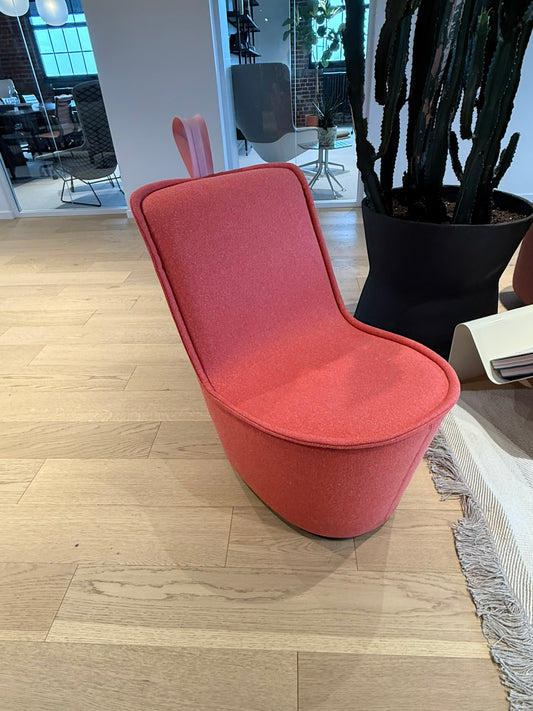 Pippin Lounge Chair sur roulettes  - Naughtone