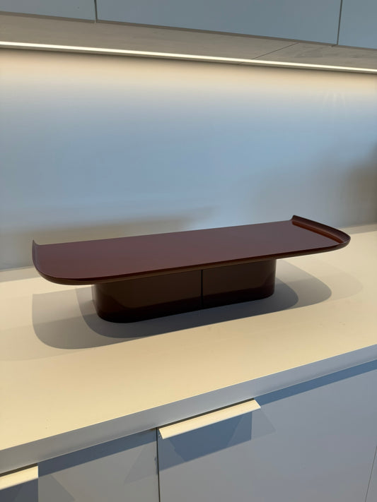 Korpus shelf M, 4 hooks, brick red