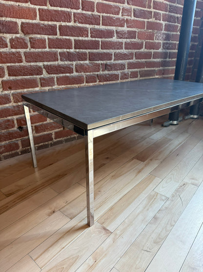 Florence Knoll Rectangular Coffee Table marbre satin grigio