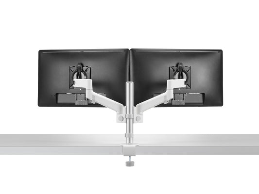 Monitor Arm - double - LIMA - Herman Miller - BLANC