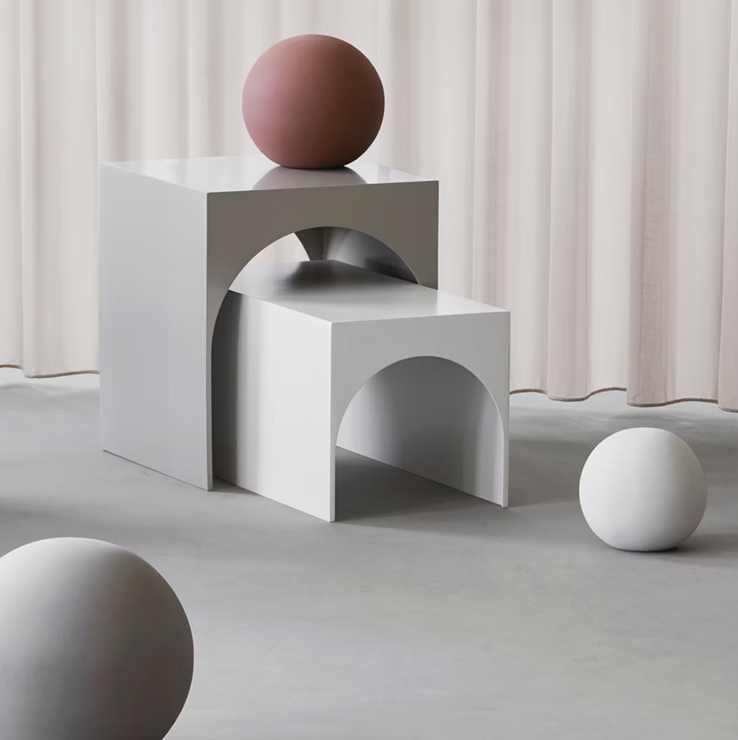 Kit de 3 Globe Sculpture - Kristina Dam